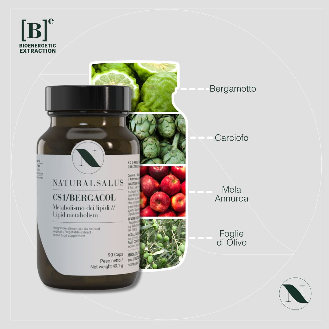 Integratore naturale per colesterolo alto - CS1/BERGACOL®