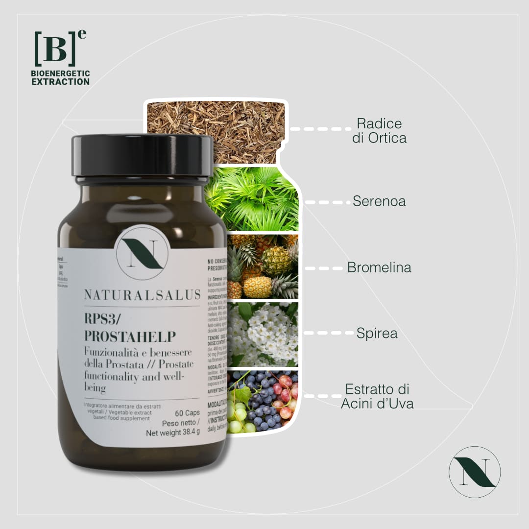 Integratore naturale per la prostata - RPS3/PROSTAHELP