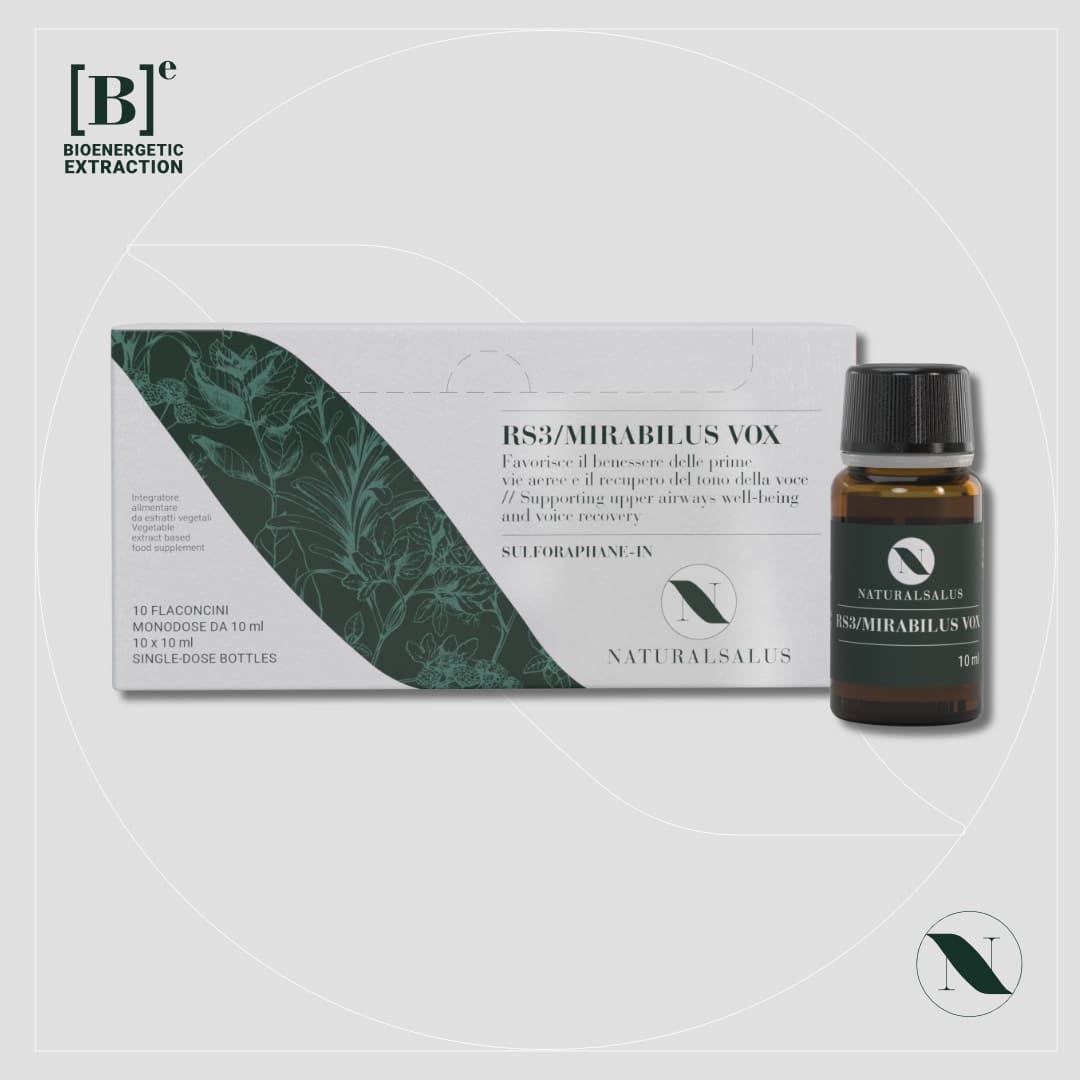 Integratore naturale per voce e gola professionale - RS3/MIRABILUS® VOX
